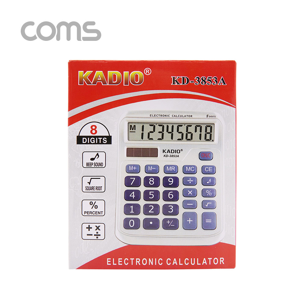 Coms 탁상용 전자 계산기 (8자리)
