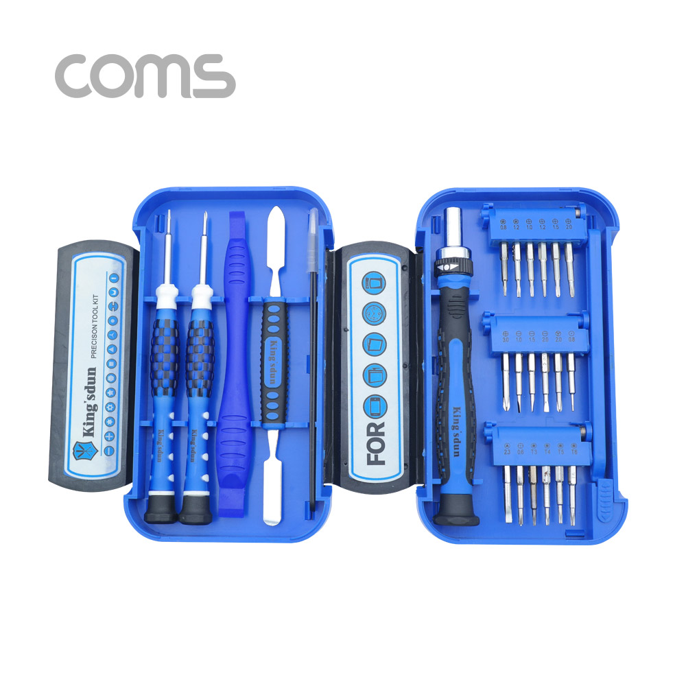 Coms 공구 드라이버 세트(24 in 1) / 스마트폰 분해/조립 키트