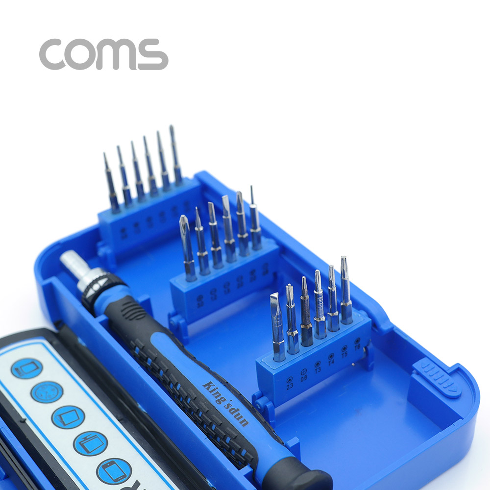 Coms 공구 드라이버 세트(24 in 1) / 스마트폰 분해/조립 키트