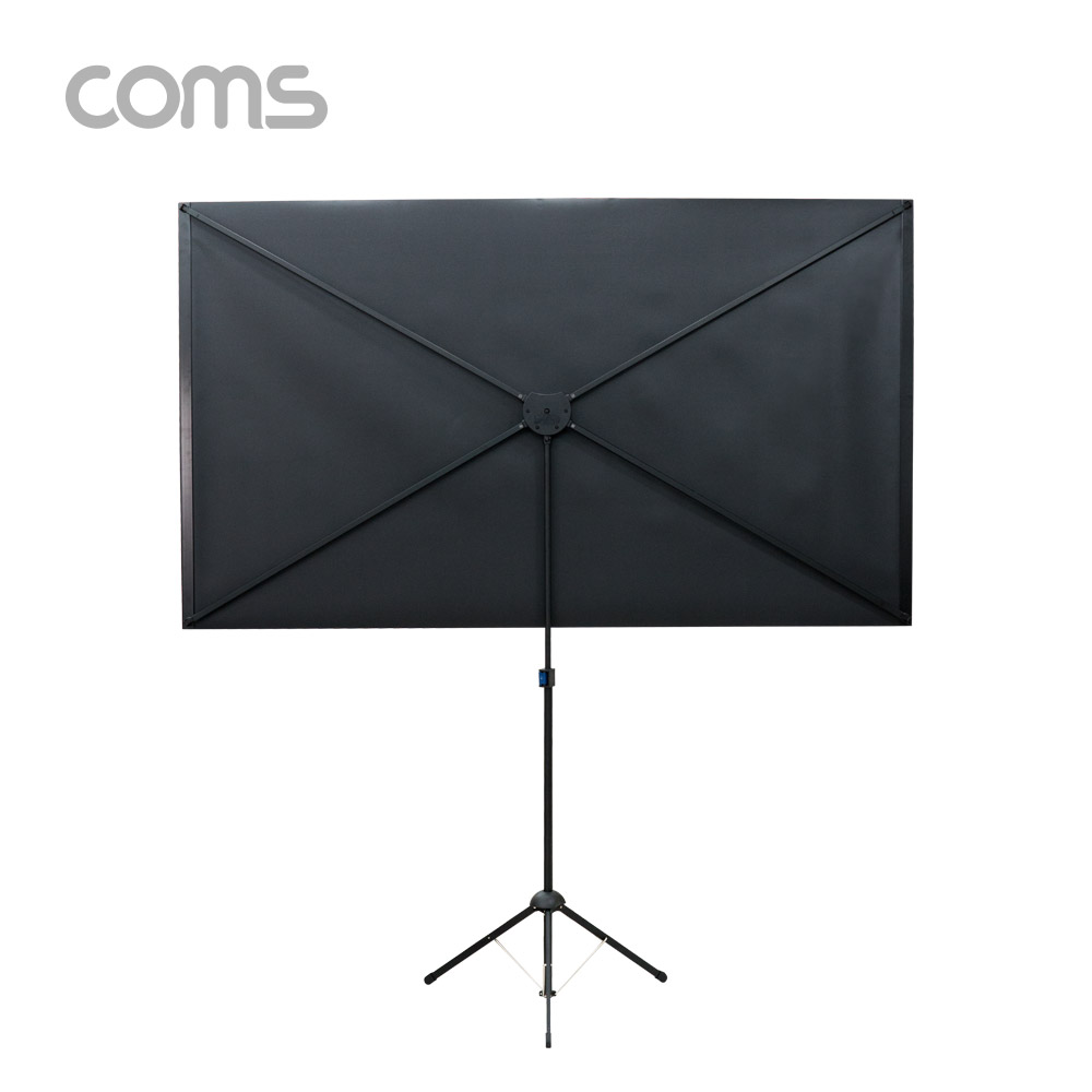 Coms 프로젝터 스크린 / 203cm(80형) / 전용 삼각대