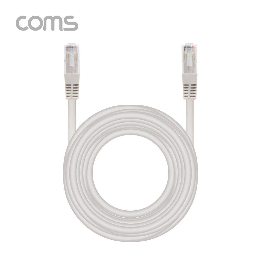 Coms 랜케이블(Direct/Cat 6) / 회색 / 1000Mbps LC / 고급포장 / 20M