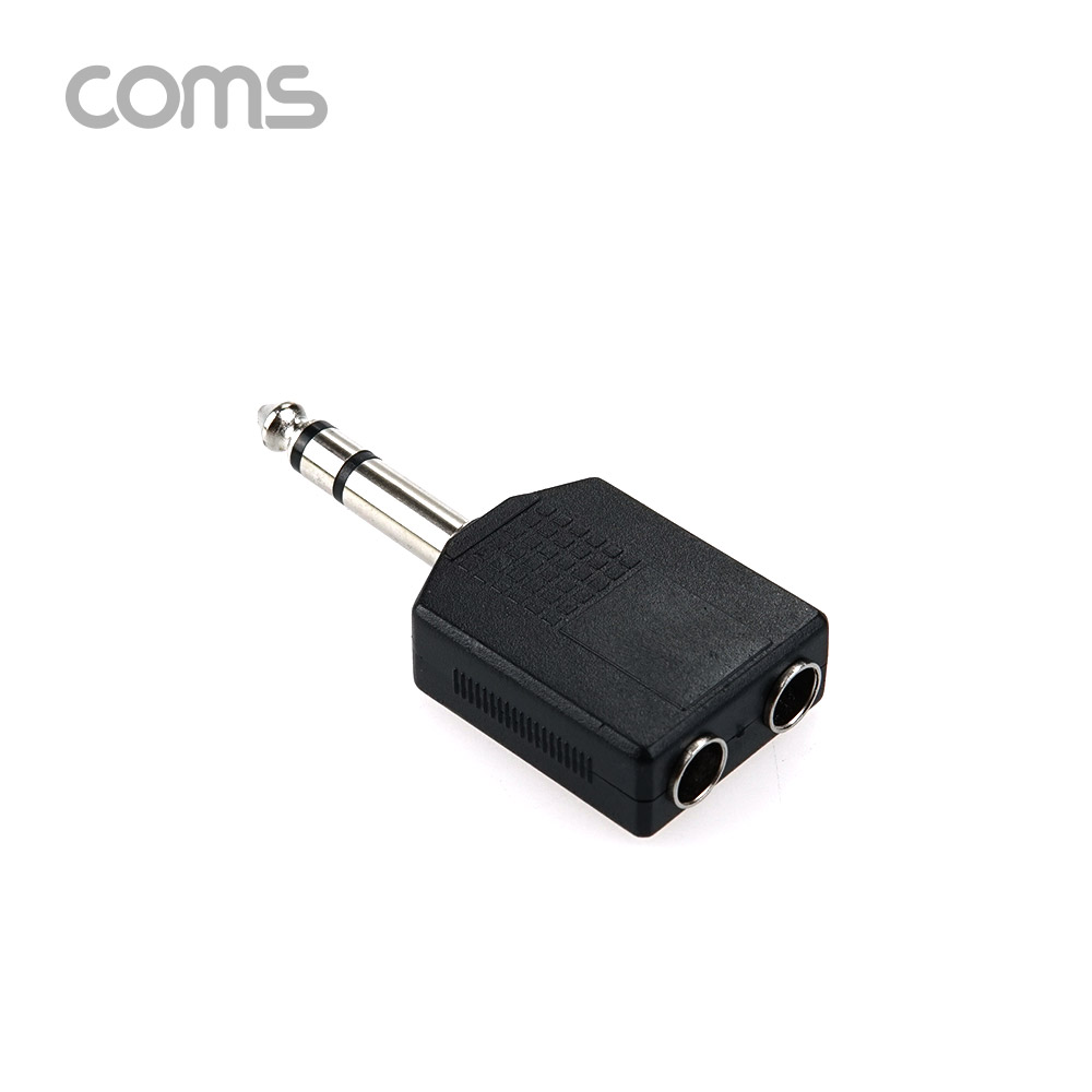 Coms 스테레오 연장 젠더 6.5(6.3) M/F