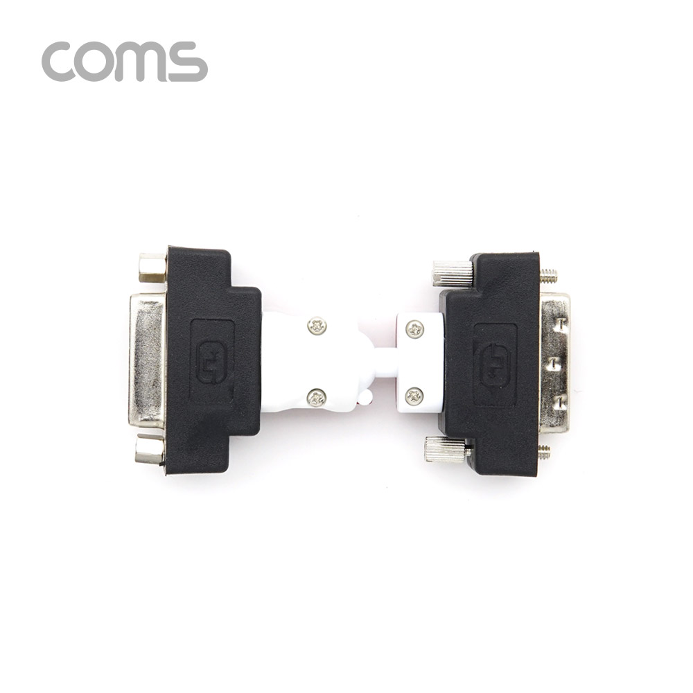 Coms DVI 젠더(연장 M/F) / 회전형 / DVI-D 24+1 MF