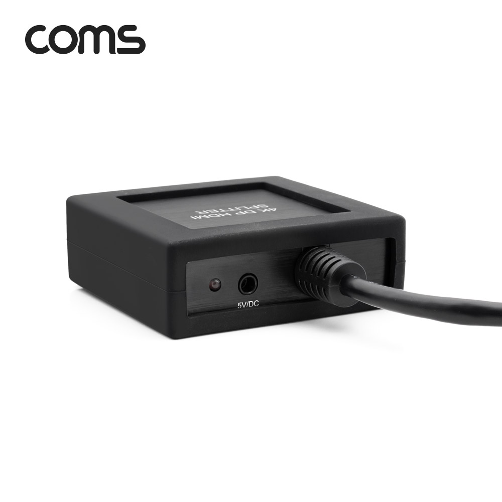 Coms 디스플레이포트 to HDMI 2포트 분배기/미러링/스플리터/컨버터/ DP to HDMI 2port