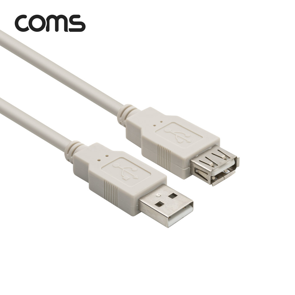 Coms USB 연장 케이블 7M (USB-A 2.0 M/F 480Mbps)