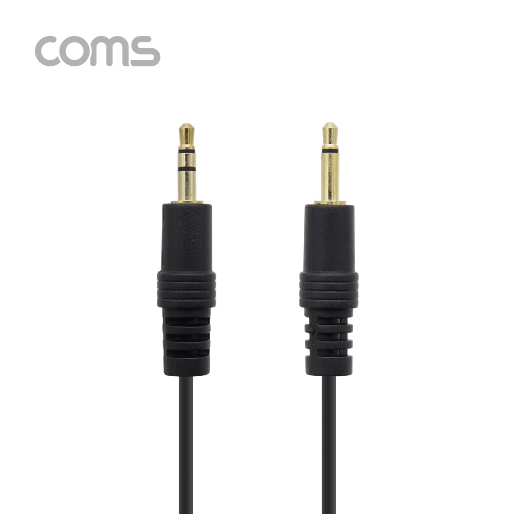 Coms 모노 케이블 (모노 3.5 M/스테레오 3.5 M) 1.5M / Mono / Stereo