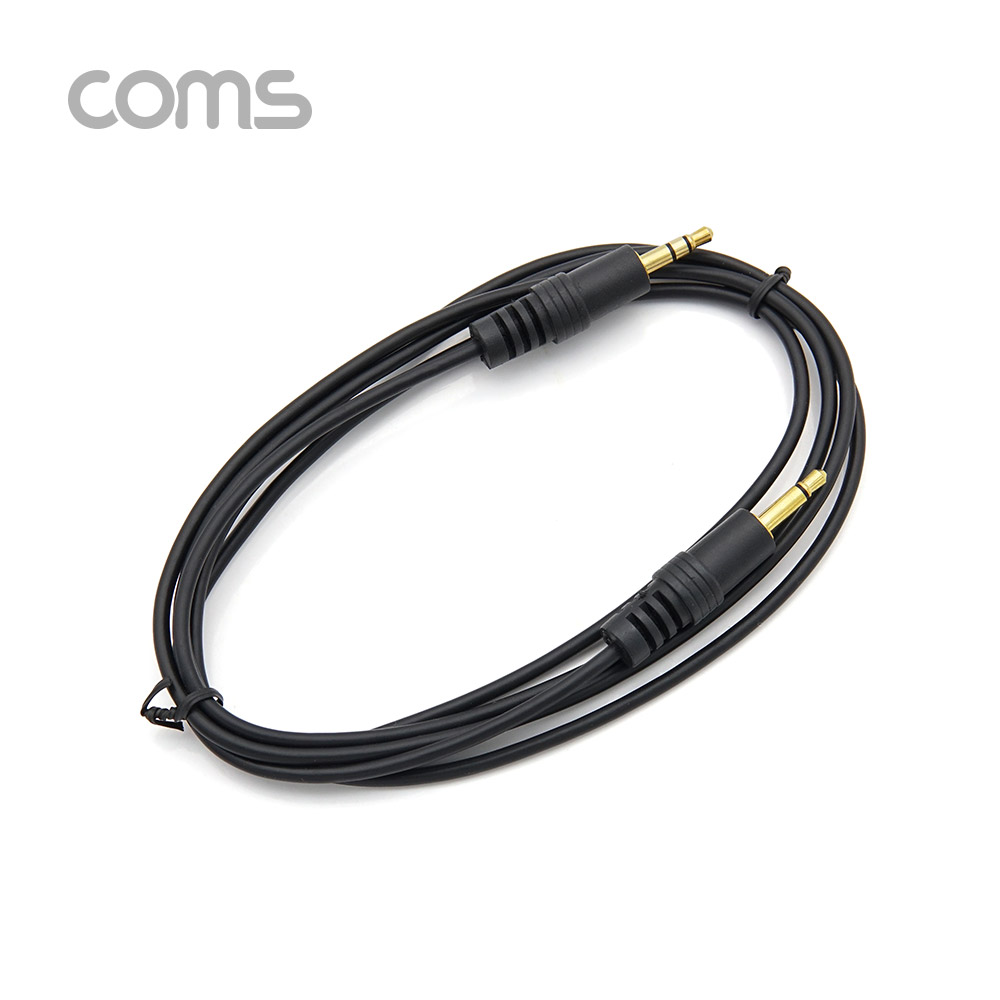 Coms 모노 케이블 (모노 3.5 M/스테레오 3.5 M) 1.5M / Mono / Stereo
