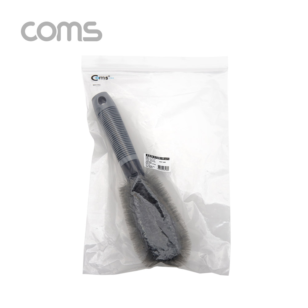 Coms 휠 & 타이어 브러쉬(차량 세차용)/ 25cm / Gray