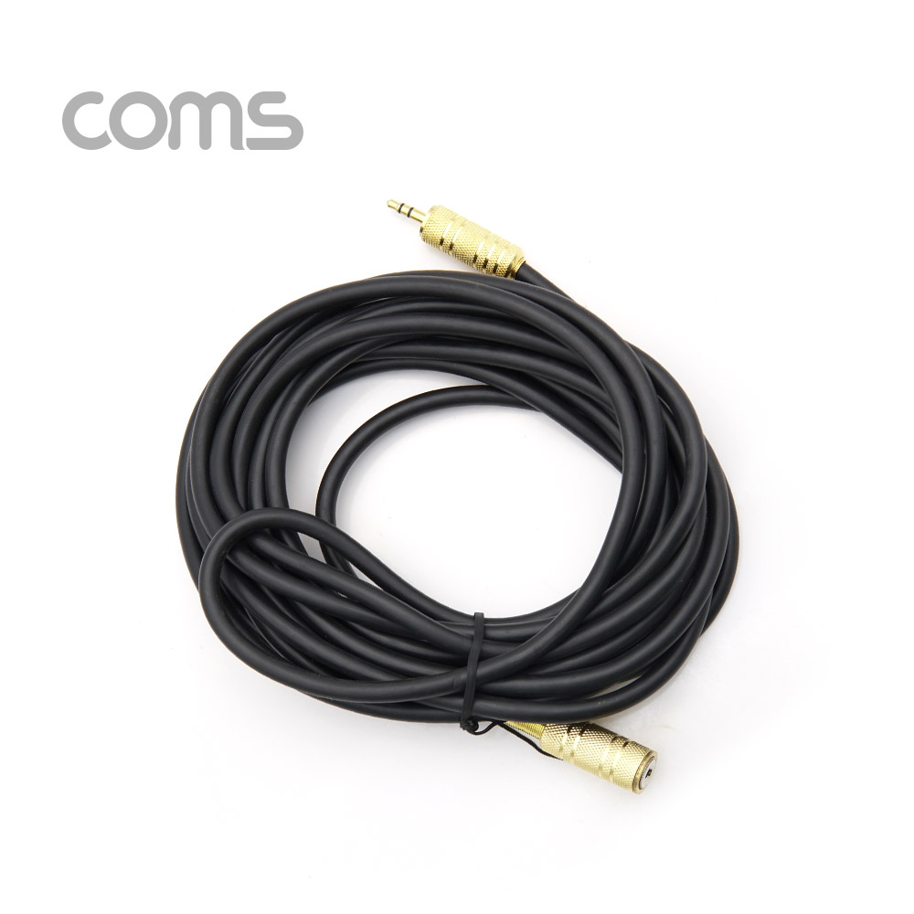 Coms 스테레오 케이블, 5M (3.5 F/M) / Stereo / 고급 / 연장