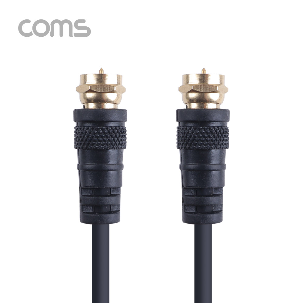 Coms RF 안테나 케이블 (M/M), 고급 / 나사형 / 10M