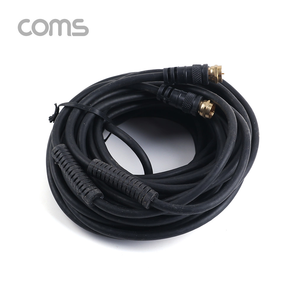Coms RF 안테나 케이블 (M/M), 고급 / 나사형 / 10M