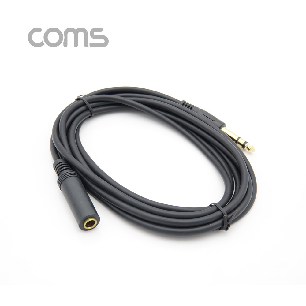 Coms 스테레오 케이블, 3M (6.5 F/M) / Stereo / 연장