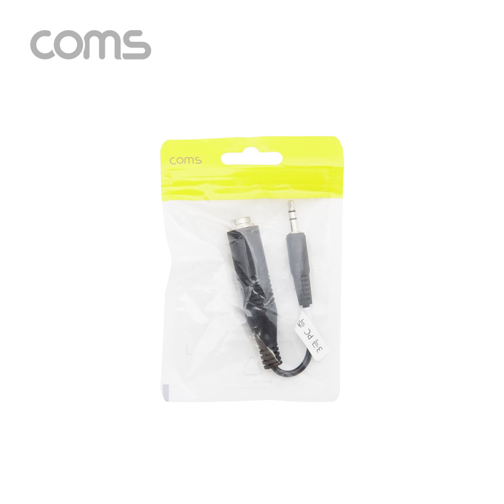 Coms 마이크 변환 젠더 / 2극 6.3(6.5) F / 3극 3.5(PC 측) M