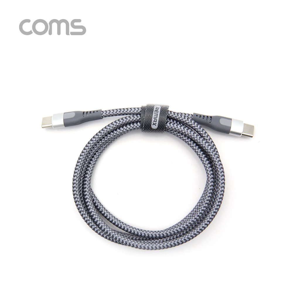 Coms USB 3.1(Type C) 케이블(M/M) 1M / 고속충전 및 데이터전송 USB 2.0(480MB/S) 지원