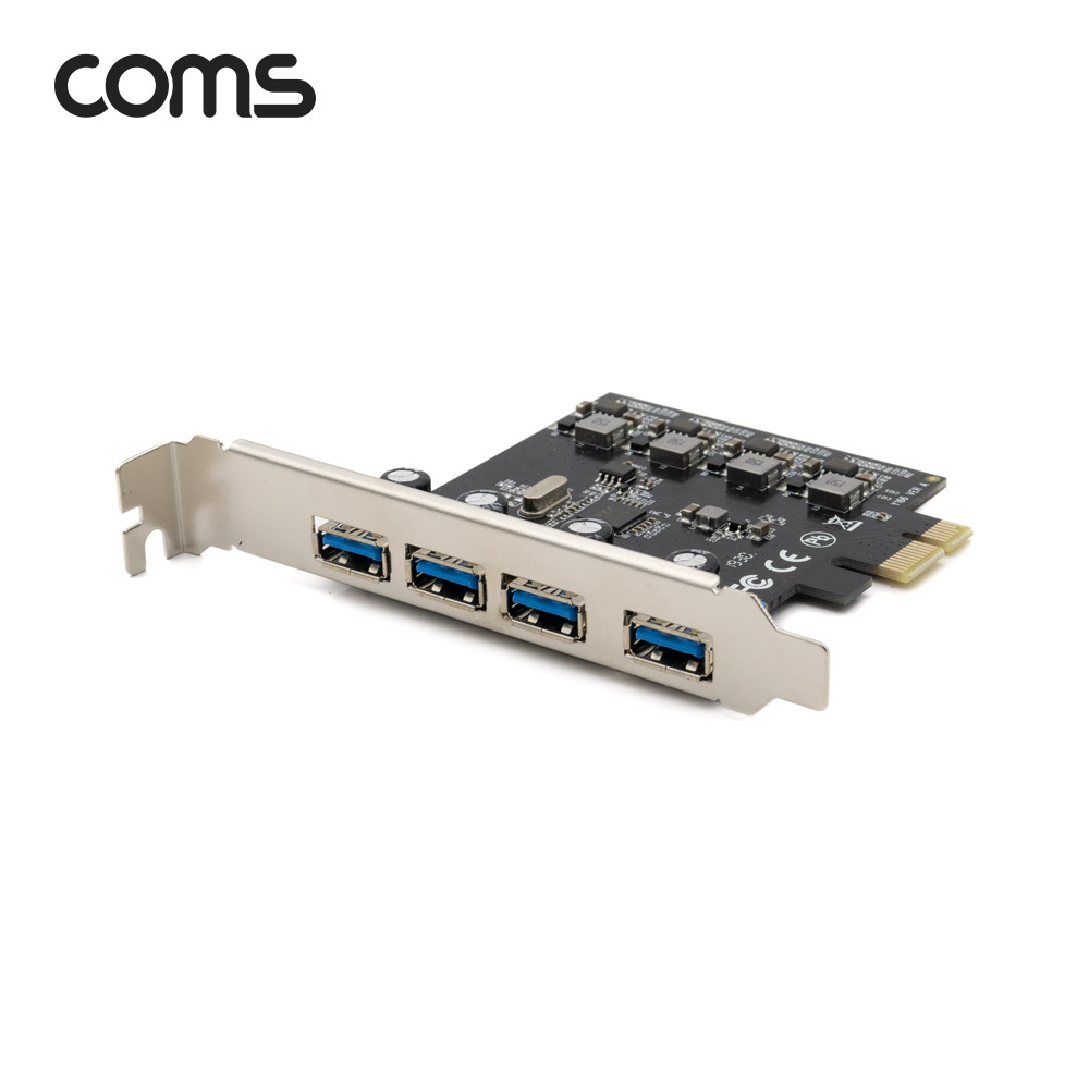 Coms USB 3.0 4Port PCI-express card / 4포트 / PCI-E 카드