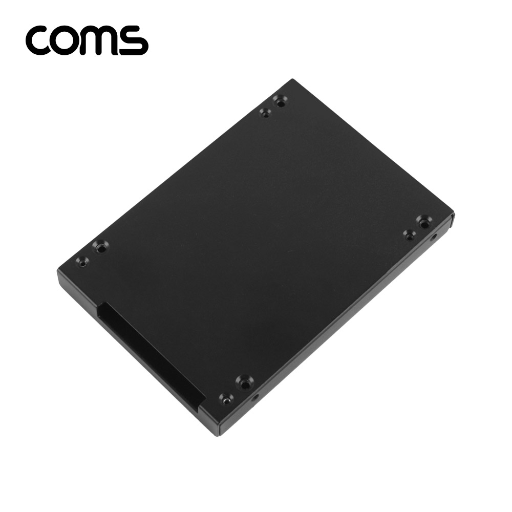 Coms SATA 외장 케이스(mSATA) / Metal / Black / 2.5형