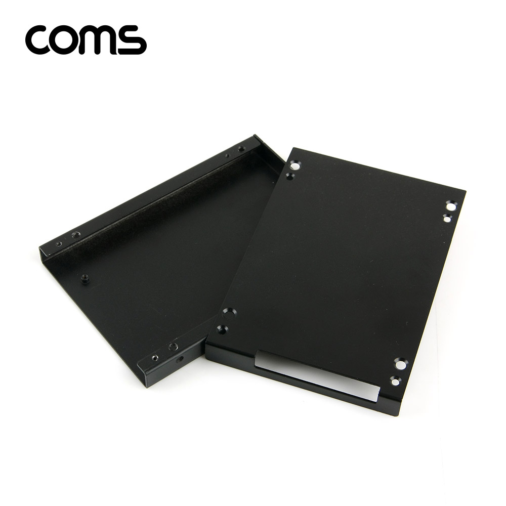 Coms SATA 외장 케이스(mSATA) / Metal / Black / 2.5형