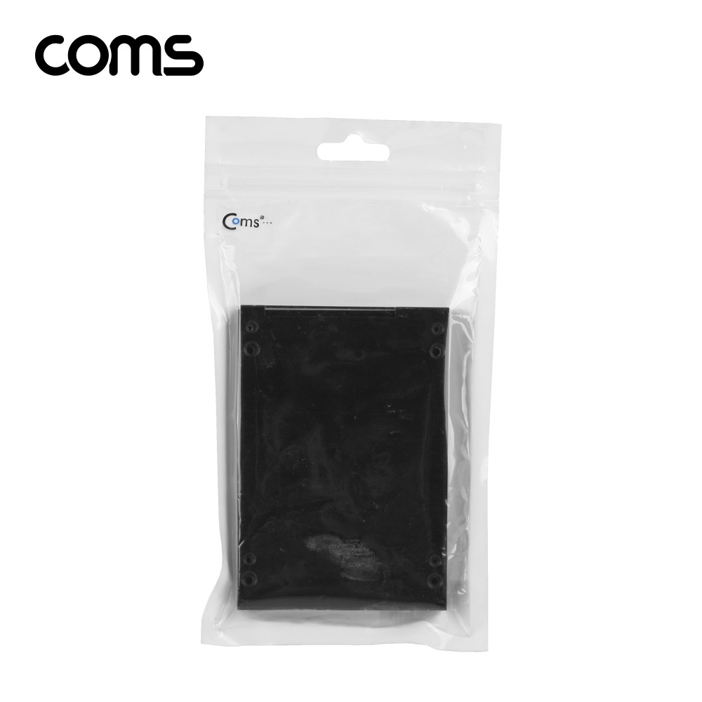 Coms SATA 외장 케이스(mSATA) / Metal / Black / 2.5형