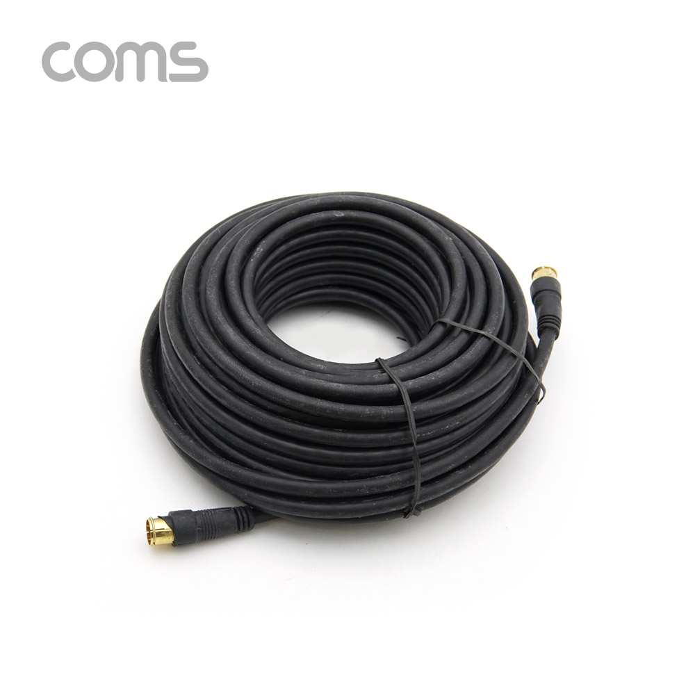 Coms RF 안테나 연장 케이블 (M/M), Quick형, Core / 15M