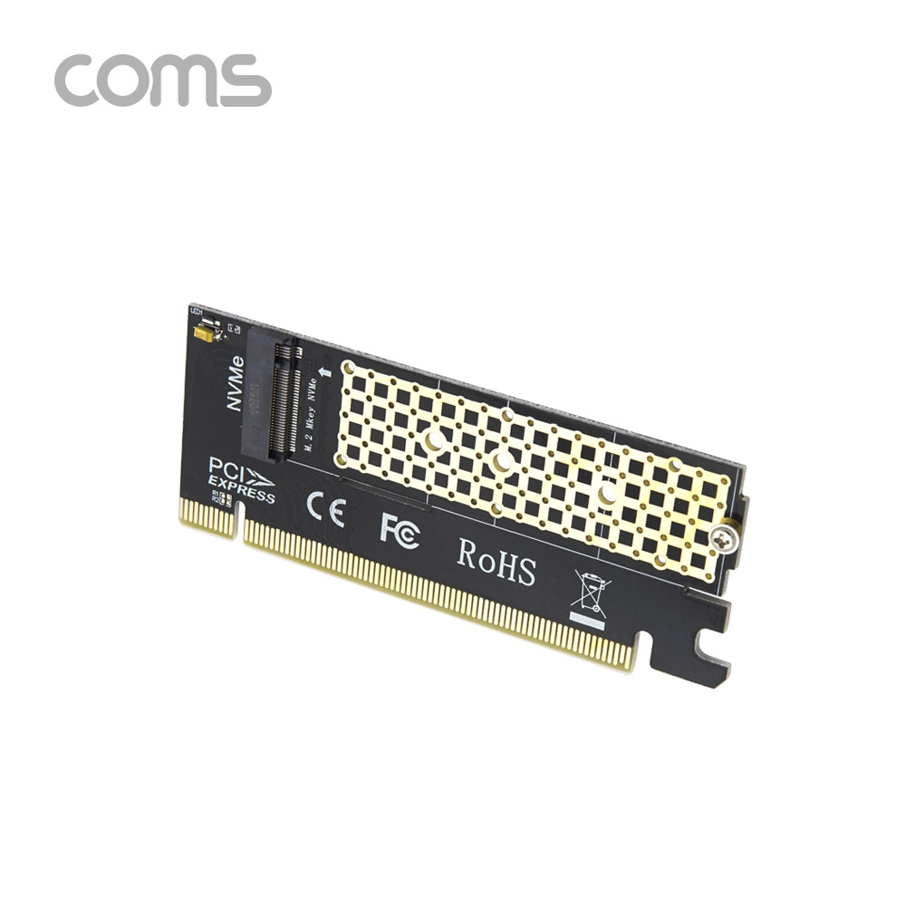 Coms SATA 변환 컨버터(M.2) / KEY M / M.2 to PCI-E 16x