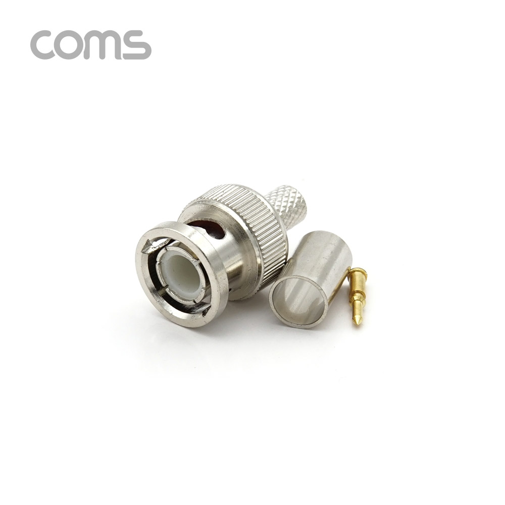 Coms BNC 커넥터/컨넥터(RG59) / 납땜용 / Plug Solder용 / 4C