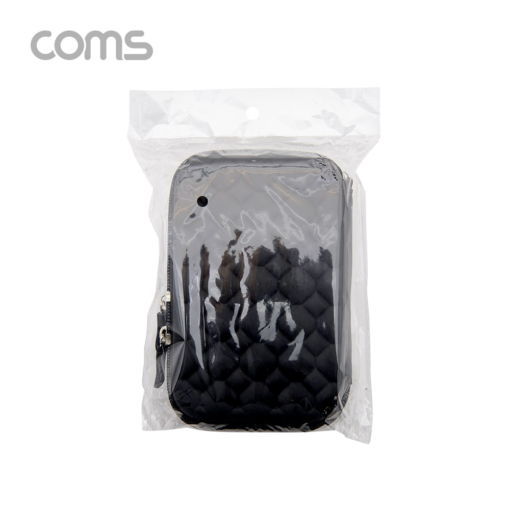 Coms 다용도 케이스 / 파우치 / 15 X 10 X 3.5cm / Black
