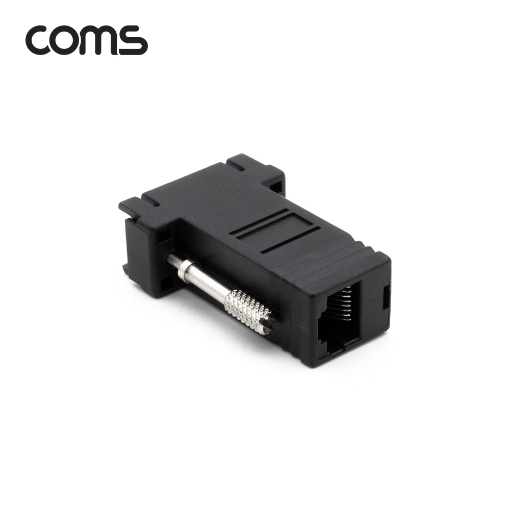 Coms VGA(F) to RJ45(F) 변환젠더