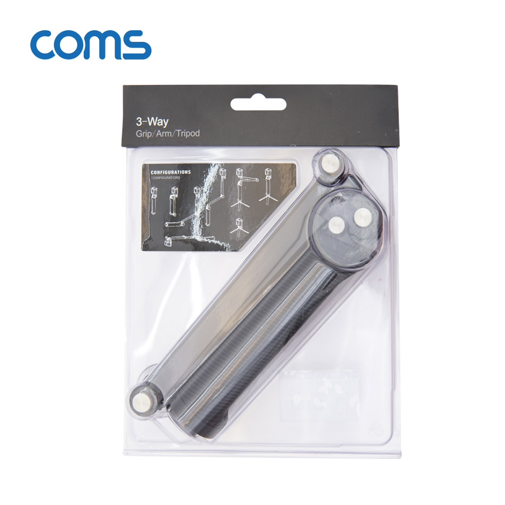 Coms 액션캠 셀카봉 삼각대