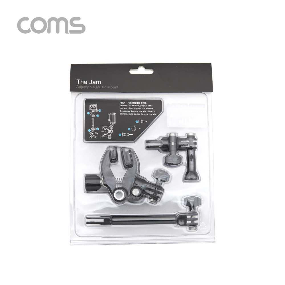 Coms 액션캠 고정 마운트 세트