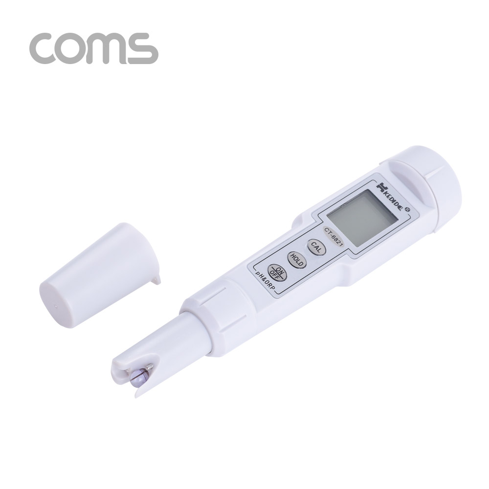 Coms ORP 측정기 /  테스터기 / HOLD / pH / 신화환원전위 측정/ 수영장, 수족관, 실험실 이용