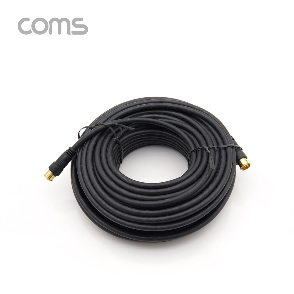 Coms RF 안테나 연장 케이블 (M/M), Quick형, Core / 20M