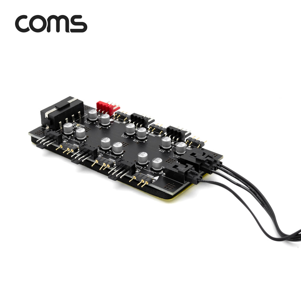 Coms PWM 팬 쿨러 CPU 컨트롤러 / 전원 분배 변환기 / 12V 4P 6Port / IDE 타입