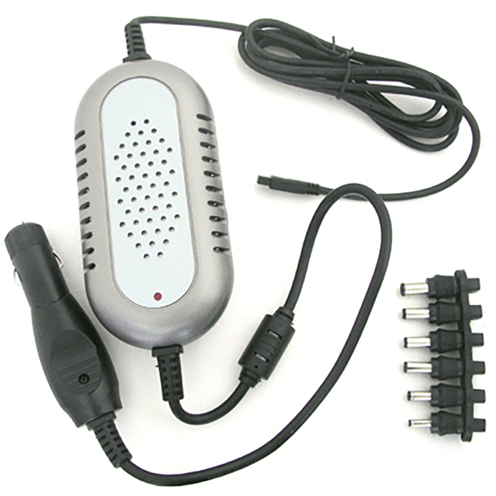 Coms 차량용 노트북 어댑터 - 5000mA/ 6종 잭 Set/ 다양한 전압