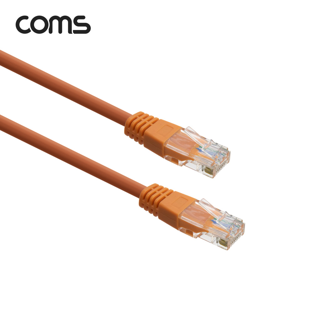 Coms UTP Cat.5e 랜 케이블 / Direct / ORANGE / 5M