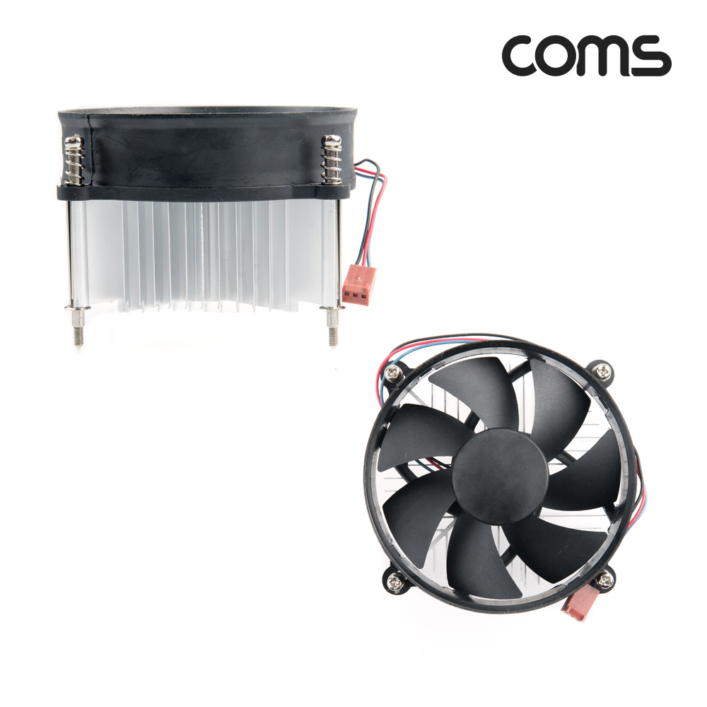 Coms 쿨러 CPU, 90mm / 인텔 소켓용 / LGA 1155/1156