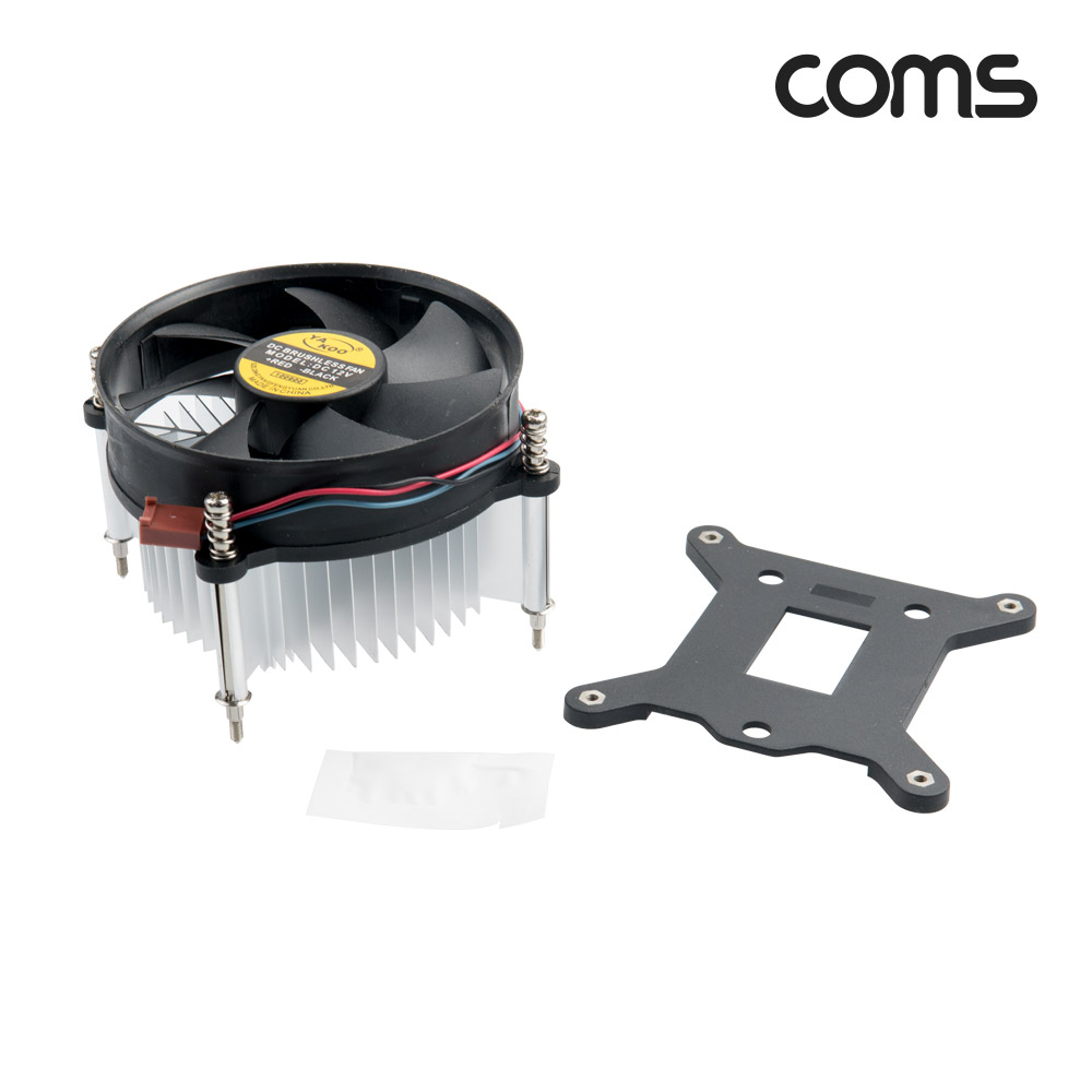 Coms 쿨러 CPU, 90mm / 인텔 소켓용 / LGA 1155/1156