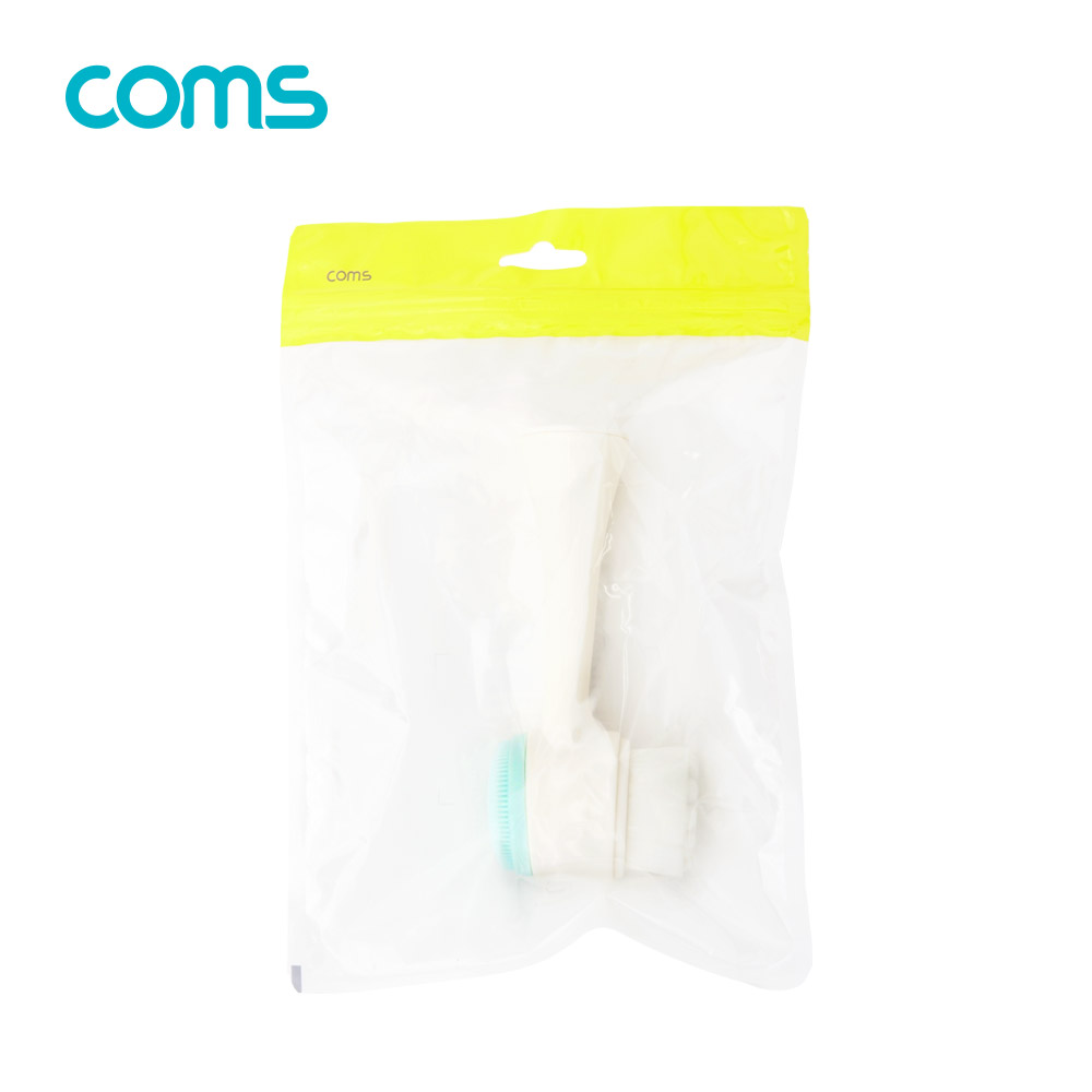 Coms 세면 브러쉬 / 클렌징 세안 브러쉬 / 양면 모공 브러쉬 / 미세모