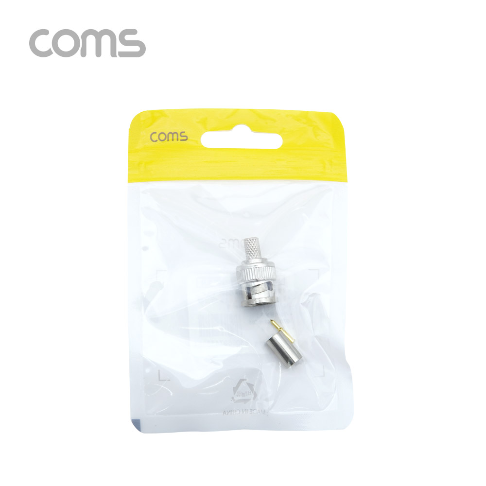 Coms BNC 커넥터/컨넥터(RG59) / 납땜용 / Plug Solder용 / 4