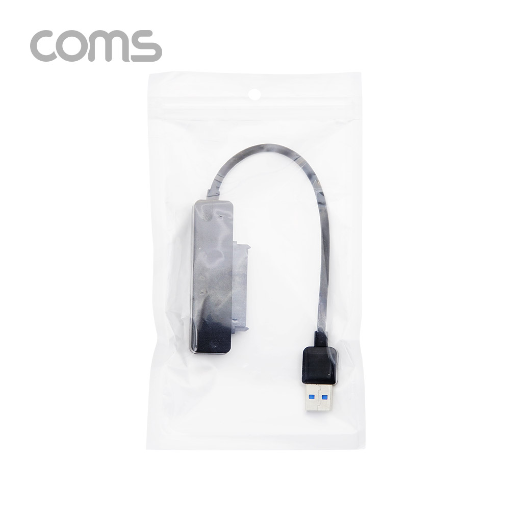 Coms USB 3.0 컨버터 SATA 변환 / 6Gbps / Black / 2.5형 노트북용(무전원)
