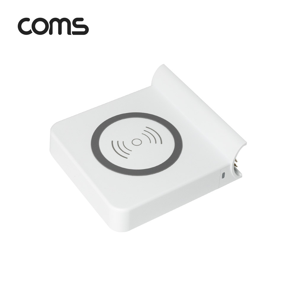 Coms 15W 무선충전모듈/패드(좌측) - LS346 멀티고속충전기 전용 추가옵션