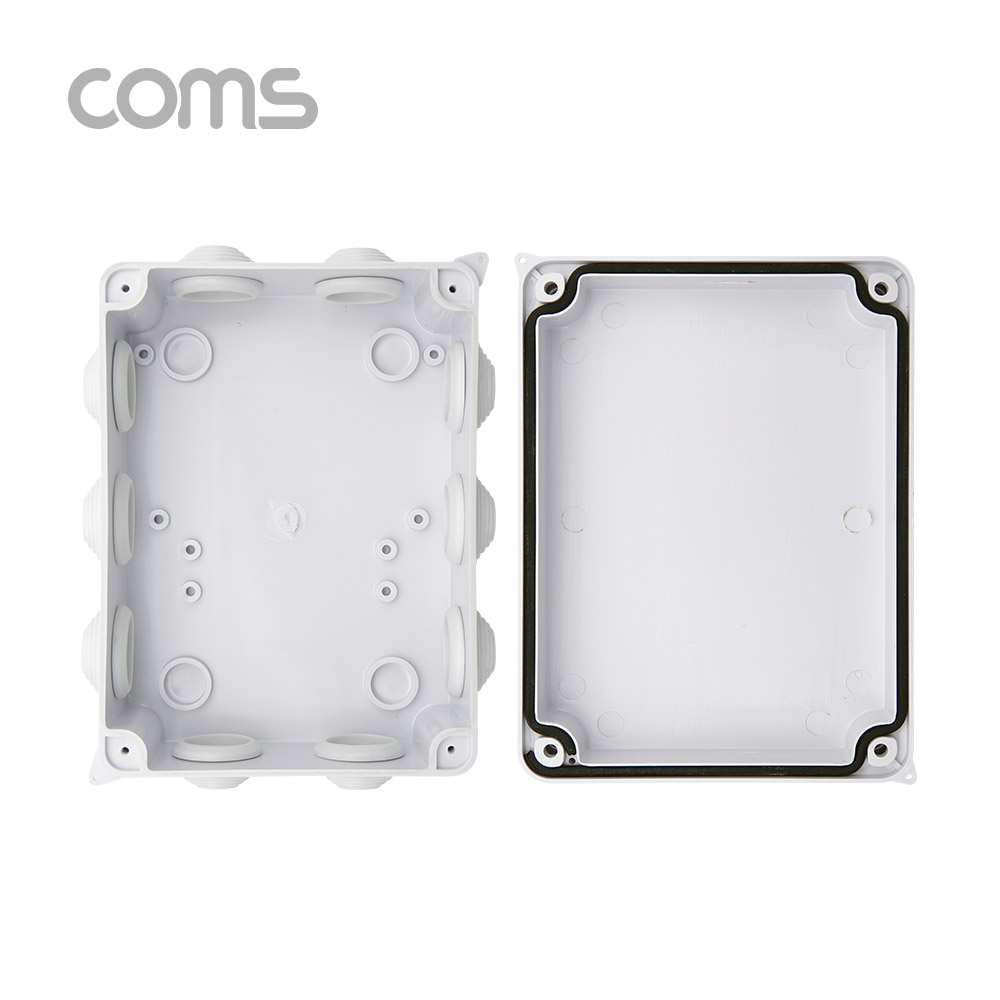 Coms 방수 케이스 플라스틱 몰딩 / 내부 14.8cm x 10.8cm x 6cm