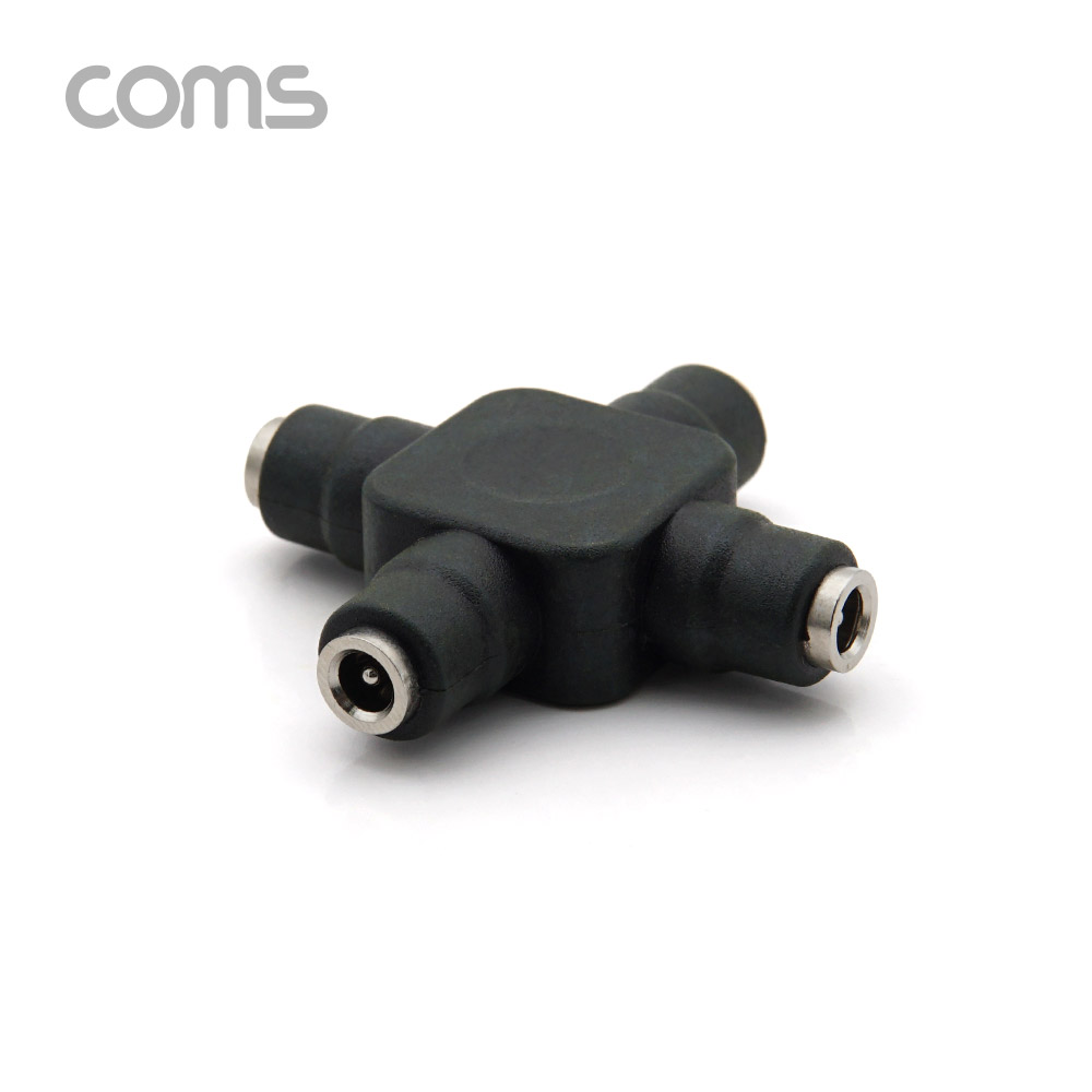 Coms DC 전원 젠더 (DC3.5/1.3 F)x4 / +자