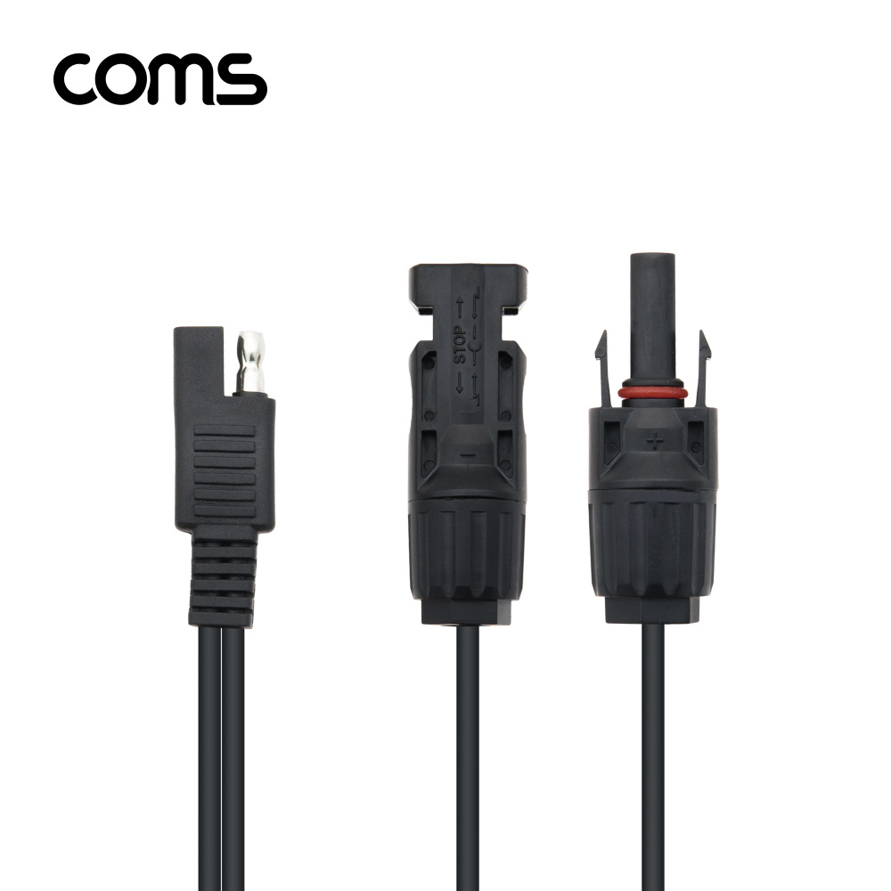 Coms SAE-MC4 케이블 60cm / 태양광 패널 케이블 / 방수
