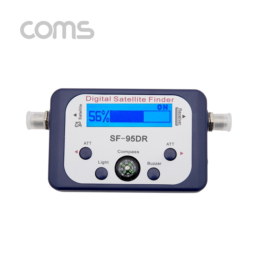 Coms 디지털 위성 신호 탐지기 / SAT Finder / Satellite / 파인더 / 나침반 / LED