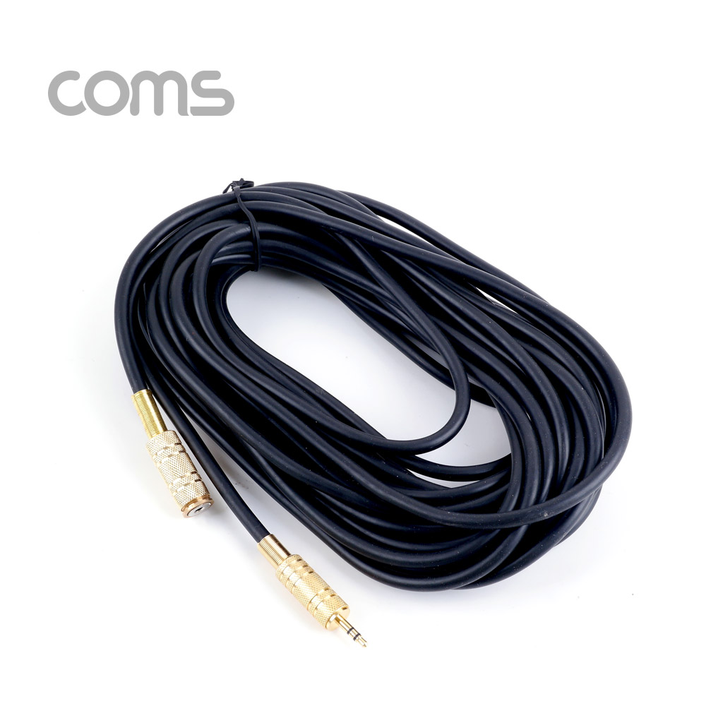 Coms 스테레오 케이블, 10M (3.5 F/M) / Stereo / 고급 / 연장
