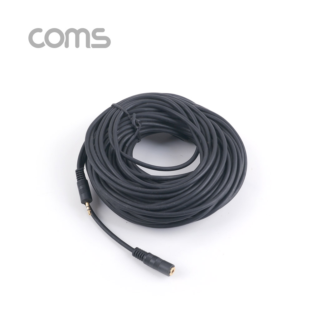 Coms 스테레오 케이블, 20M (3.5 F/M) / Stereo / 연장