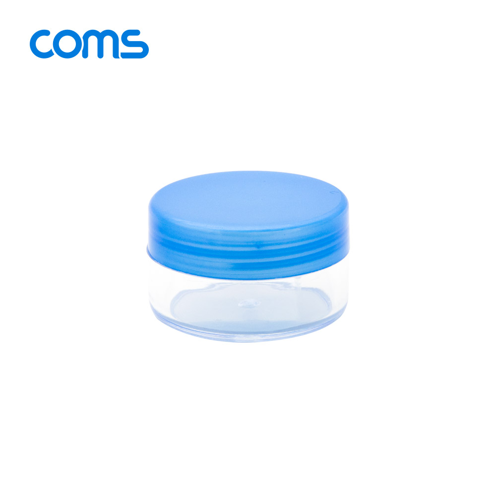 Coms 알약 케이스(1칸) 원형 / 소형 / 미니 / Blue