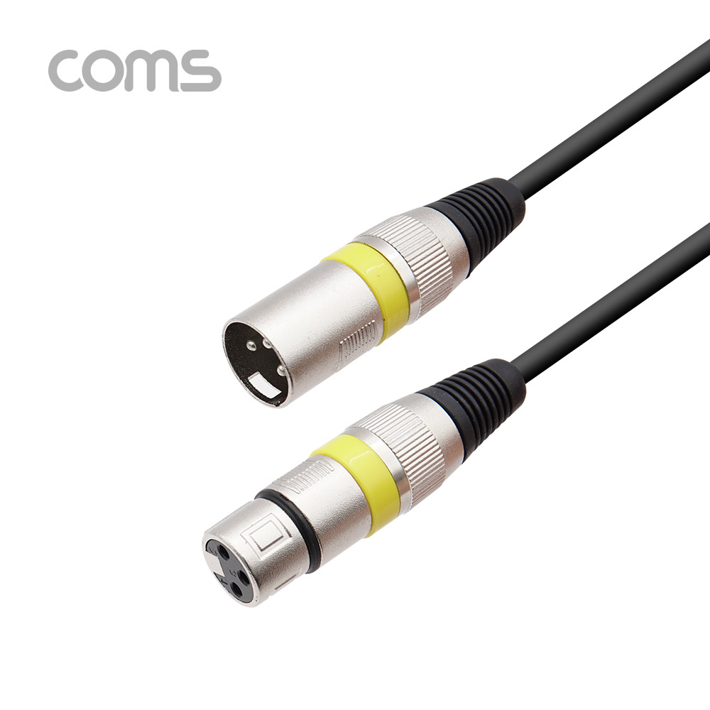 Coms 캐논 연장 케이블 30cm / 캐논 3P MIC (M/F) / Canon XRL