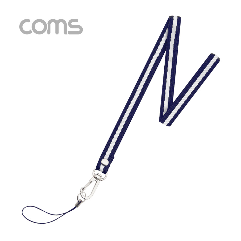 Coms 스트랩 고리 / 넥 스트랩 / NAVY / 45cm