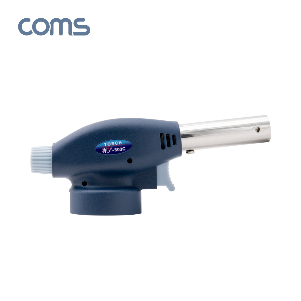 Coms 가스 토치 1300도 / 원터치형 / 화력조절
